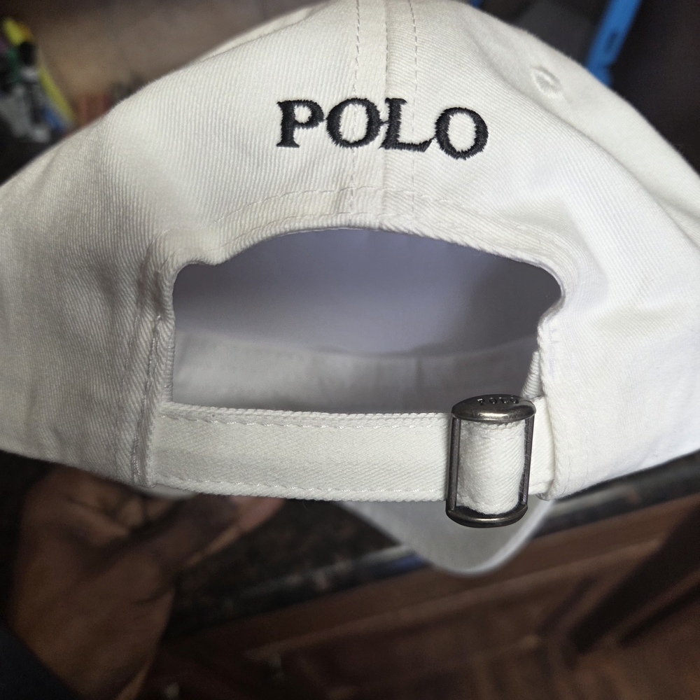 Polo by Ralph Lauren White Cap - Picture 3 of 8